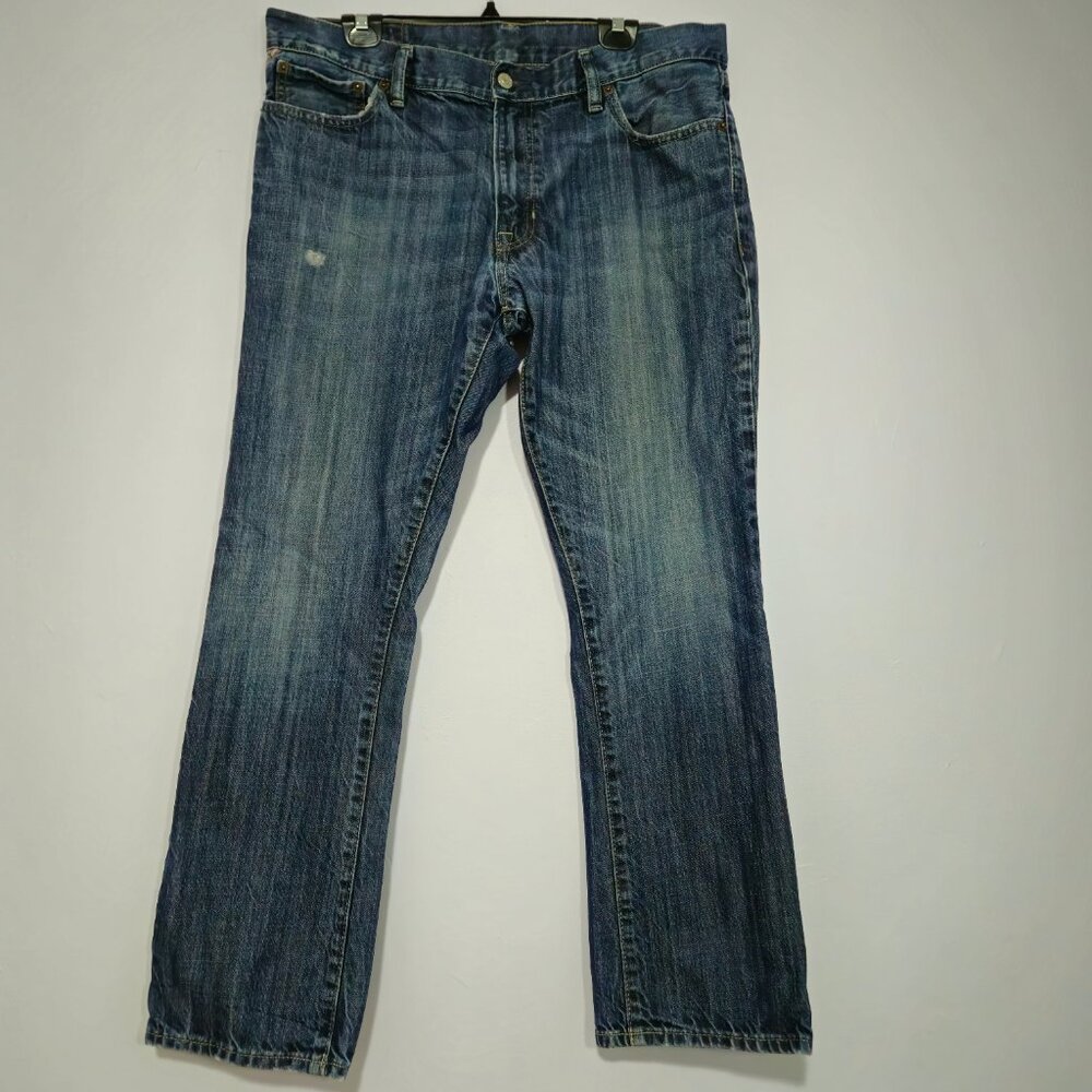 Denim Supply Ralph Lauren vintag Jeans Straight fit distressed 36x28 tag (36x32)